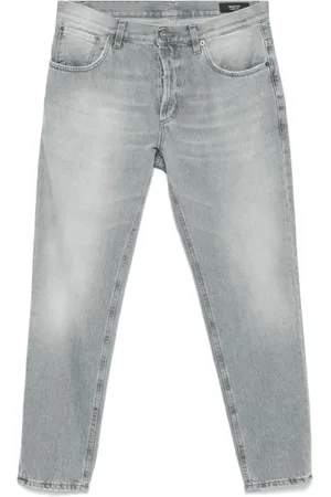 Dondup Hombre, Vaqueros, Gris, Talla: W33