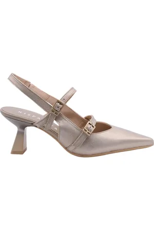 Hispanitas Mujer, Zapatos, Marrón, Talla: 37 EU