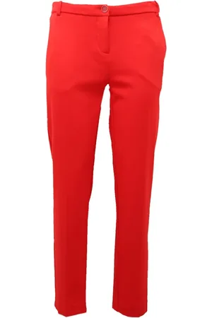 Pinko Mujer, Pantalones, Rojo, Talla: S