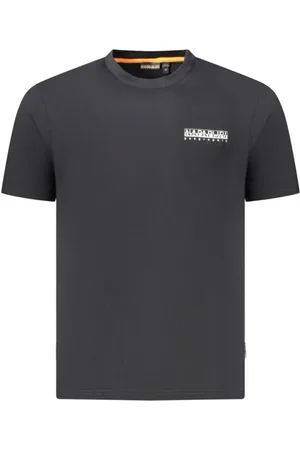 Napapijri Hombre, Camisetas, Negro, Talla: M
