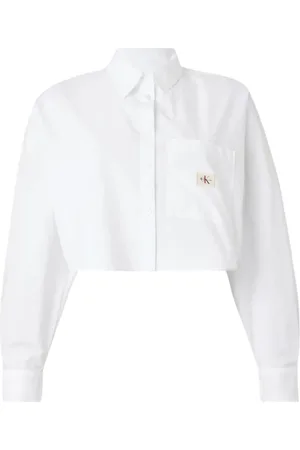 Calvin Klein Mujer, Blusas y Camisas, Blanco, Talla: L