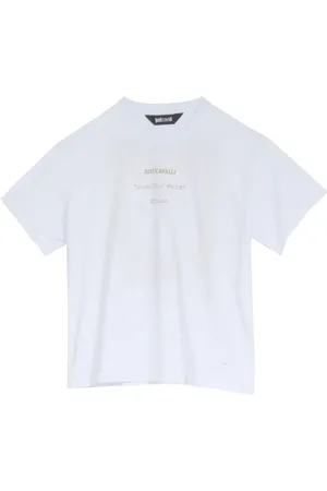 Roberto Cavalli Hombre, Camisetas, Blanco, Talla: M