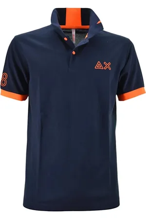 sun68 Hombre, Camisetas, Azul, Talla: 2XL