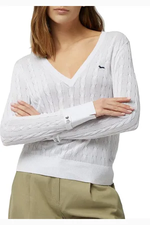 HARMONT&BLAINE Mujer, Jerseys, Blanco, Talla: L