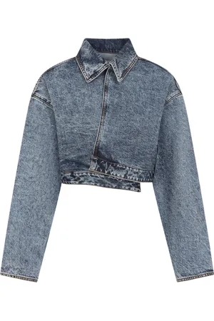 Alaïa Mujer, Chaquetas, Azul, Talla: S