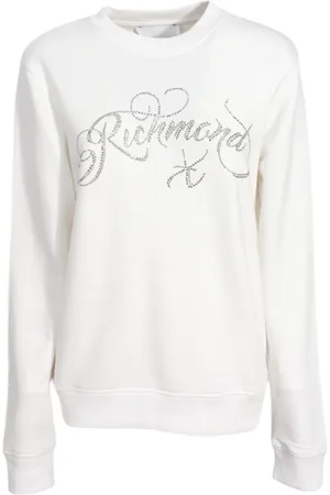 John Richmond Mujer, Sudaderas, Blanco, Talla: M