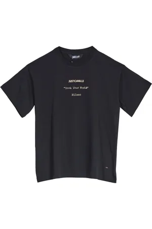 Roberto Cavalli Hombre, Camisetas, Negro, Talla: XL