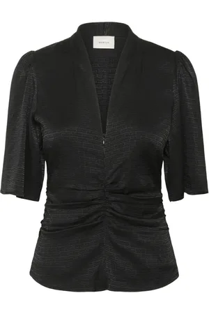 Gestuz Mujer, Blusas y Camisas, Negro, Talla: 2XS