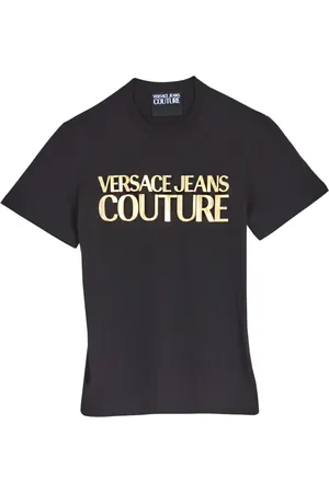VERSACE Hombre, Camisetas, Negro, Talla: M