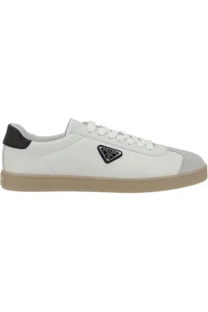 Prada Hombre, Zapatos, Blanco, Talla: 40 EU