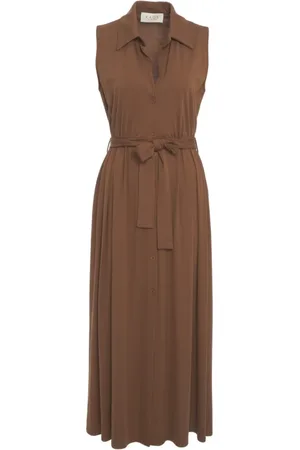 Kaos Mujer, Vestidos, Marrón, Talla: S