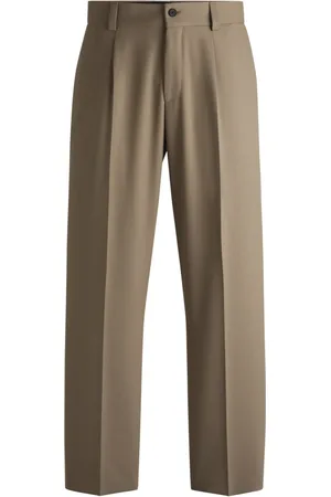HUGO BOSS Hombre, Pantalones, Marrón, Talla: S