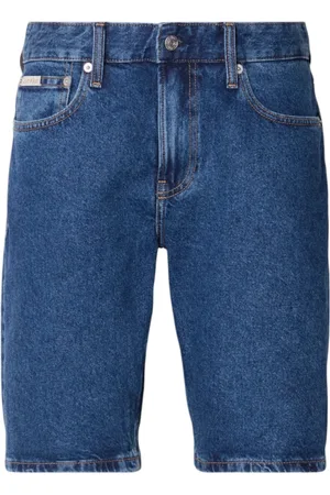 Calvin Klein Hombre, Pantalones cortos, Azul, Talla: W30