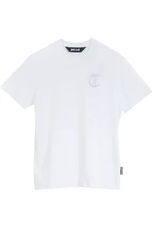 Roberto Cavalli Hombre, Camisetas, Blanco, Talla: 2XL