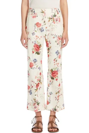 Max Mara Mujer, Pantalones, Blanco, Talla: S
