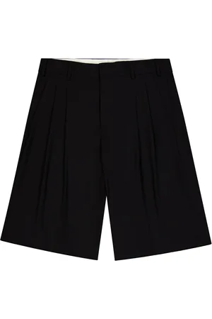 LANEUS Hombre, Pantalones cortos, Negro, Talla: S
