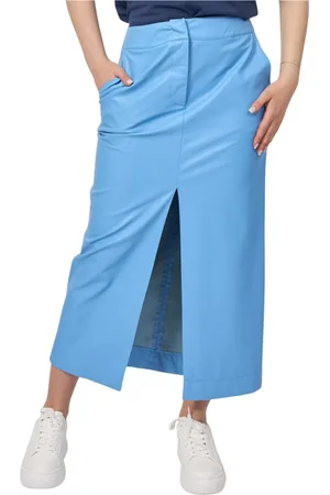 JIJIL Mujer, Faldas, Azul, Talla: XS