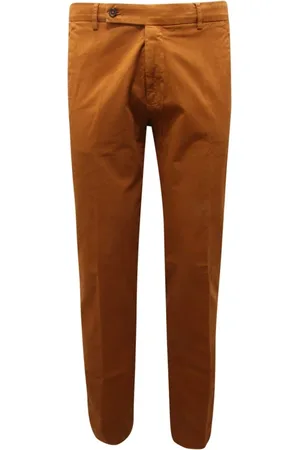 Berwich Hombre, Pantalones, Marrón, Talla: L