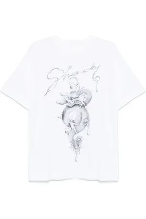 Givenchy Hombre, Camisetas, Blanco, Talla: L