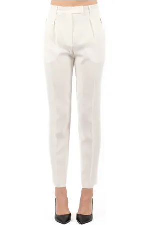 Max Mara Mujer, Pantalones, Blanco, Talla: XS