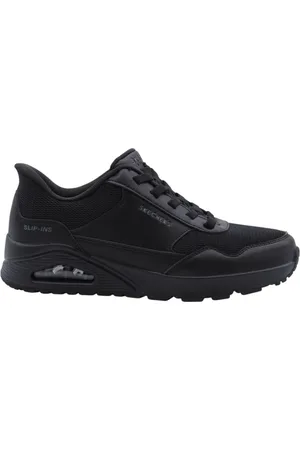 Skechers Hombre, Zapatos, Negro, Talla: 43 EU