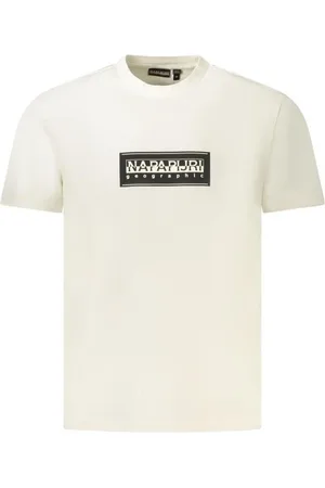 Napapijri Hombre, Camisetas, Blanco, Talla: XL