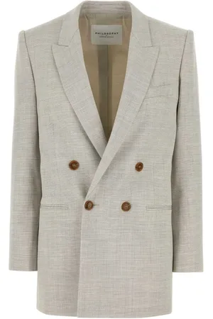 Serafini Mujer, Abrigos, Gris, Talla: S