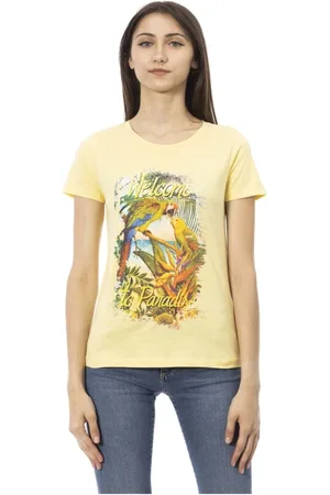 Trussardi Mujer, Camisetas, Amarillo, Talla: XS