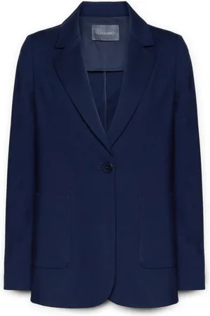 Elena Miro Mujer, Chaquetas, Azul, Talla: 7XL