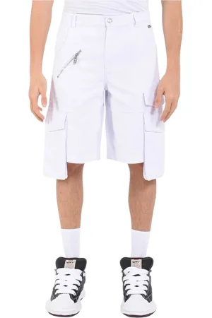 GCDS Hombre, Pantalones cortos, Blanco, Talla: M