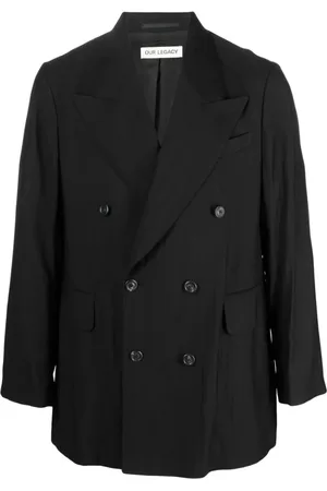 OUR LEGACY Hombre, Chaquetas, Negro, Talla: M