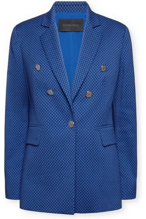Elena Miro Mujer, Chaquetas, Azul, Talla: L
