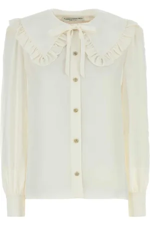 Alessandra Rich Mujer, Blusas y Camisas, Blanco, Talla: S