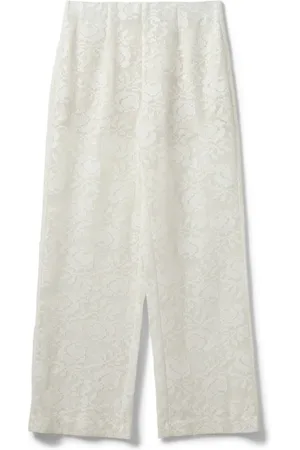 Sofie Schnoor Mujer, Pantalones, Blanco, Talla: XL