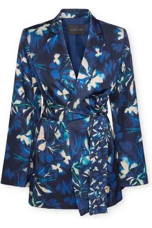 Elena Miro Mujer, Chaquetas, Azul, Talla: M