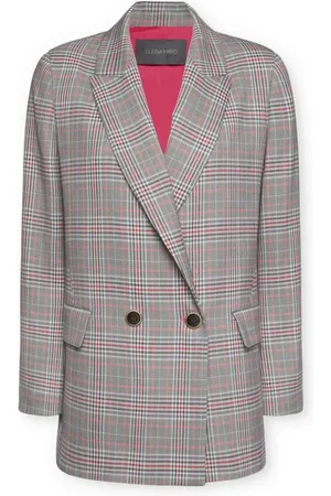 Elena Miro Mujer, Chaquetas, Gris, Talla: L