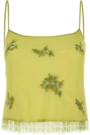BLUMARINE Mujer, Camisetas, Verde, Talla: S
