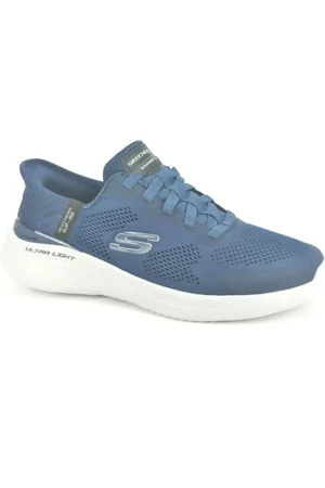 Skechers Hombre, Zapatos, Azul, Talla: 42 EU