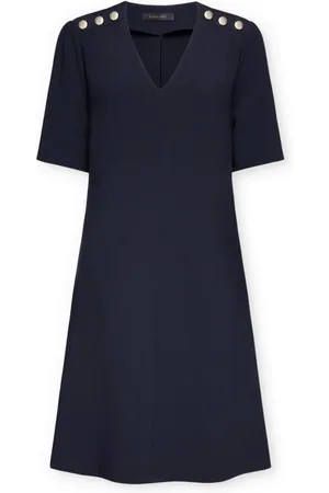 Elena Miro Mujer, Vestidos, Azul, Talla: 4XL