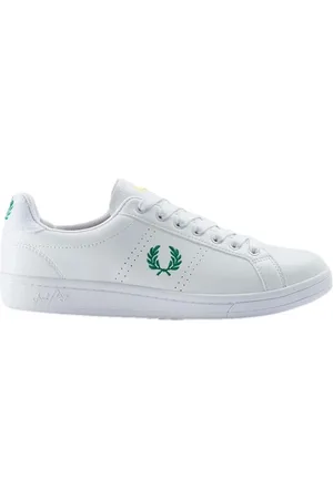 Fred Perry Hombre, Zapatos, Blanco, Talla: 44 EU