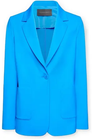 Elena Miro Mujer, Chaquetas, Azul, Talla: 7XL