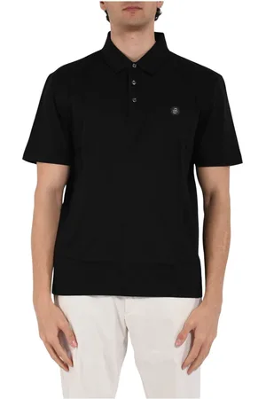 HUGO BOSS Hombre, Camisetas, Negro, Talla: M