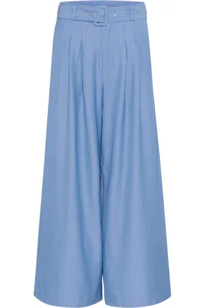 My Essential Wardrobe Mujer, Pantalones, Azul, Talla: M