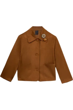 Oltre Mujer, Chaquetas, Marrón, Talla: L