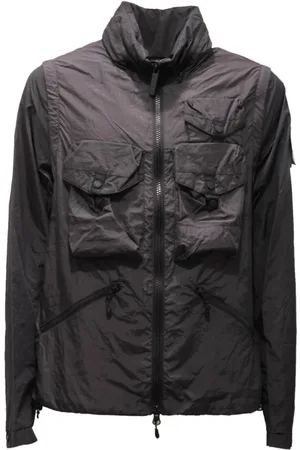 OUTHERE Hombre, Chaquetas, Negro, Talla: 2XL