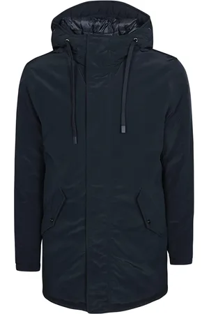 HERNO Hombre, Abrigos, Azul, Talla: M