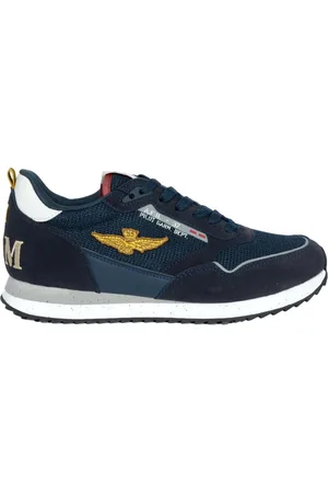 Aeronautica Militare Hombre, Zapatos, Azul, Talla: 45 EU