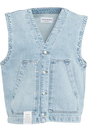 Icon Denim Mujer, Chaquetas, Azul, Talla: S