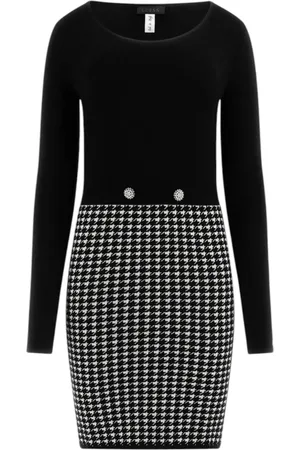 Guess Mujer, Vestidos, Negro, Talla: S