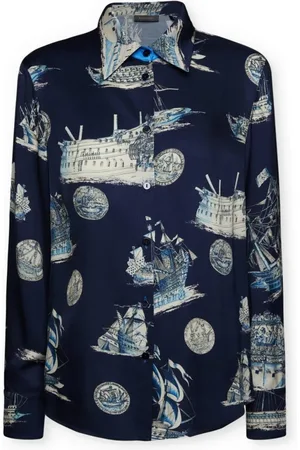 Elena Miro Mujer, Blusas y Camisas, Azul, Talla: XL
